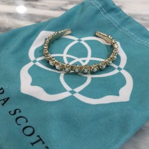 Kendra Scott Gold and White bracelet